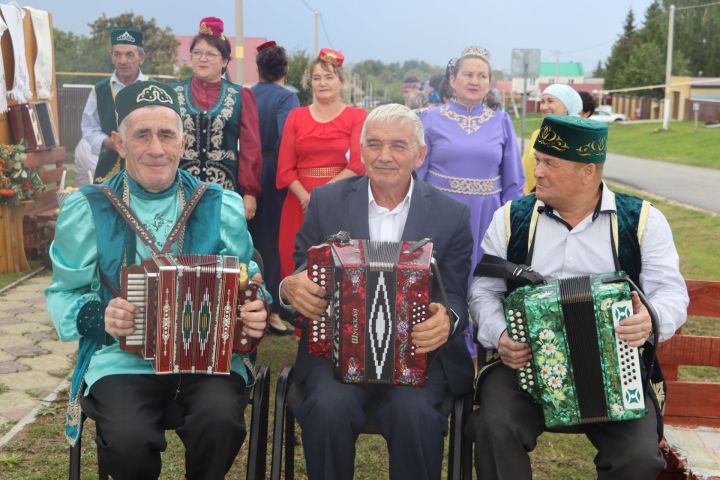Иске Әнәле авылы гармун моңнарына күмелде