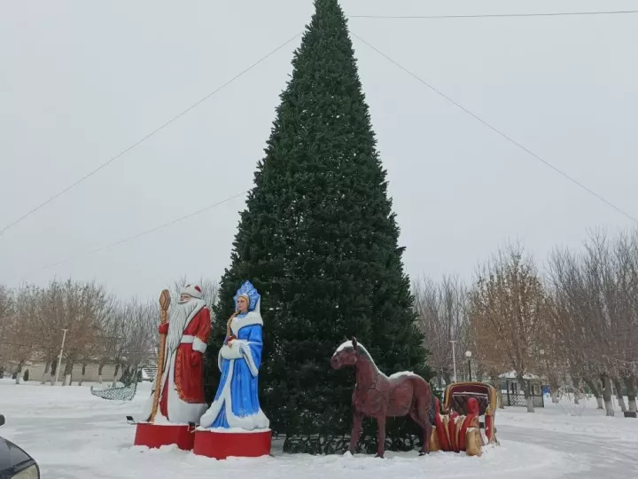 Үзәк чыршы янында күңел ачу чаралары дәвам итә!
