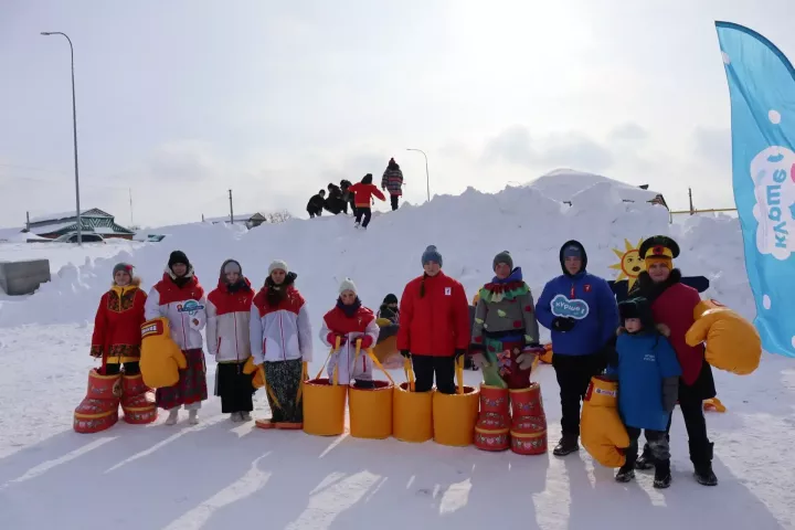 Масштабные масленичные гуляния прошли в деревне Табар Черки в рамках зимнего фестиваля «Курше»