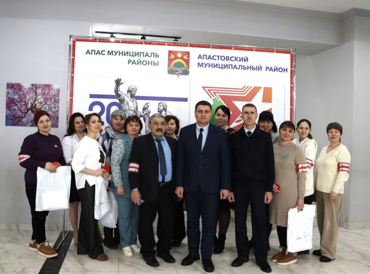 Добровольная народная дружина Апастово пополнилась новыми дружинниками