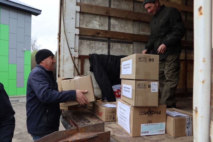 Апастан махсус хәрби операция зонасына чираттагы гуманитар ярдәм китә