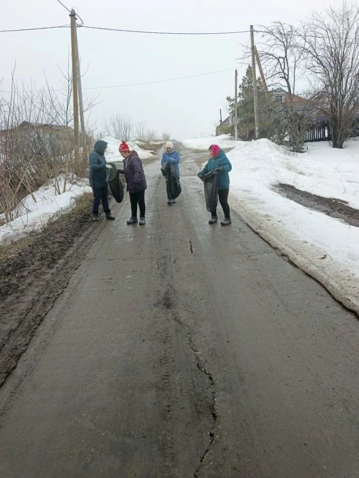 Апаста чисталык өмәләре уза