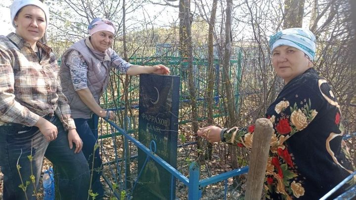 Кызыл Тауда изге эш башкарылды