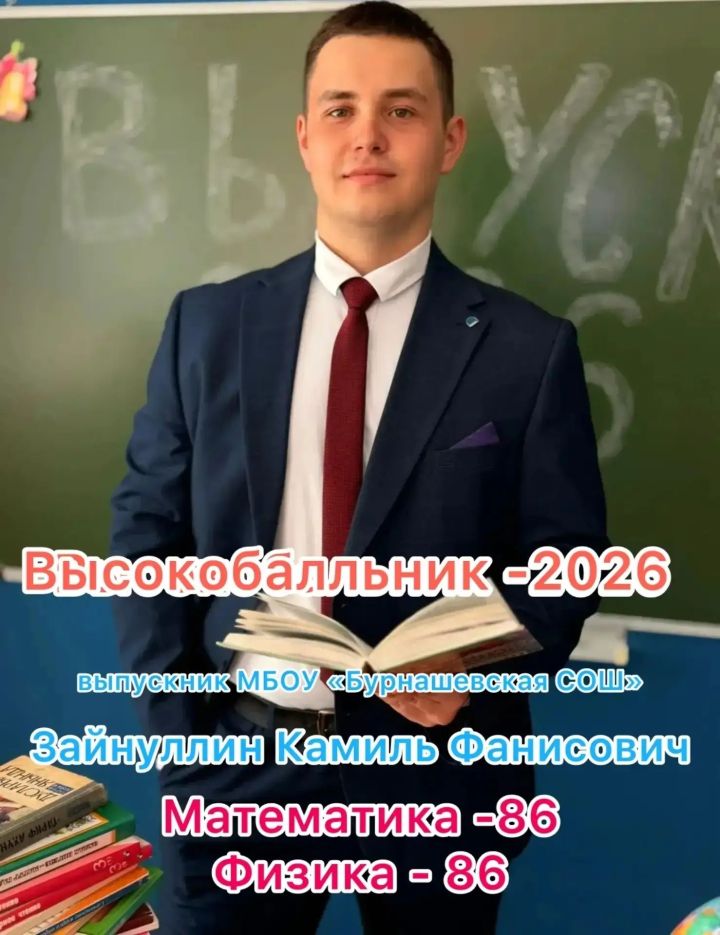 Борнаш мәктәбенең чыгарылыш сыйныф укучылары Бердәм дәүләт имтиханнарында яхшы нәтиҗә күрсәткән