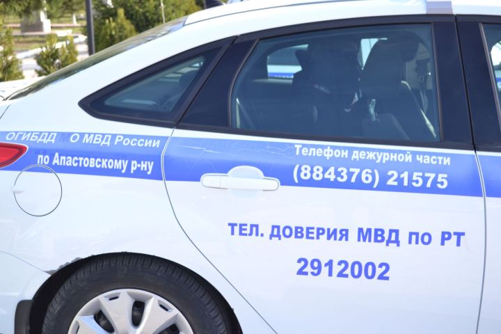 Салмыш хәлдә руль артына утырган 1 машина йөртүчегә карата җәза бирелгән