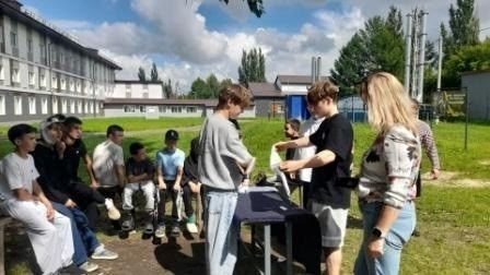 В детском оздоровительном лагере «Свияга» прошла игра-экскурсия «Прошлое и настоящее»