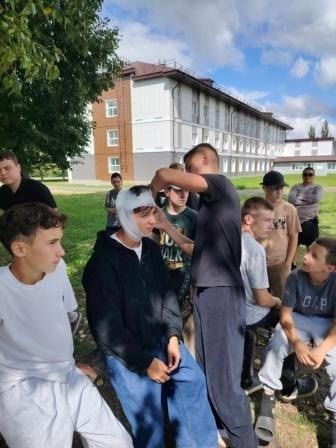 В детском оздоровительном лагере «Свияга» прошла игра-экскурсия «Прошлое и настоящее»