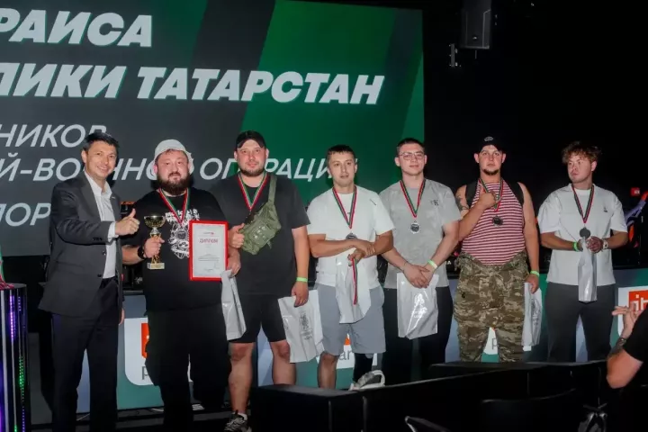 Ветеран СВО из Апастовского района стал призером Кубка Раиса Татарстана по фиджитал-спорту