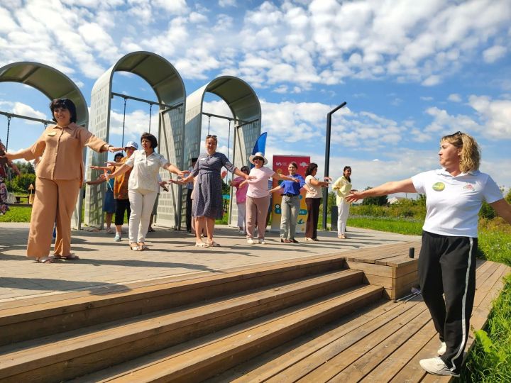 Апаста “Тормышка 10000 адым” акциясе узды